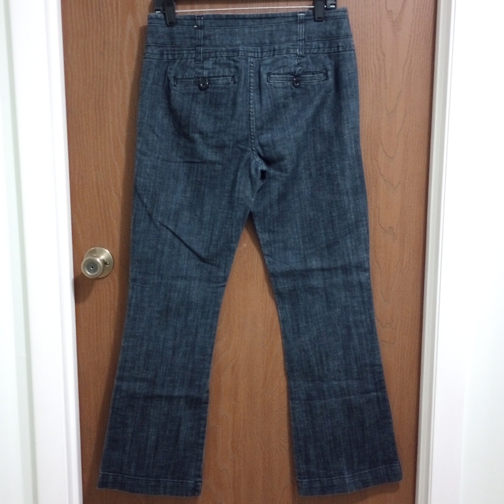 One 5 One Y2K 80s/90s Jeans High Rise Flare Bottoms Pants Size M - Picture 2 of 5